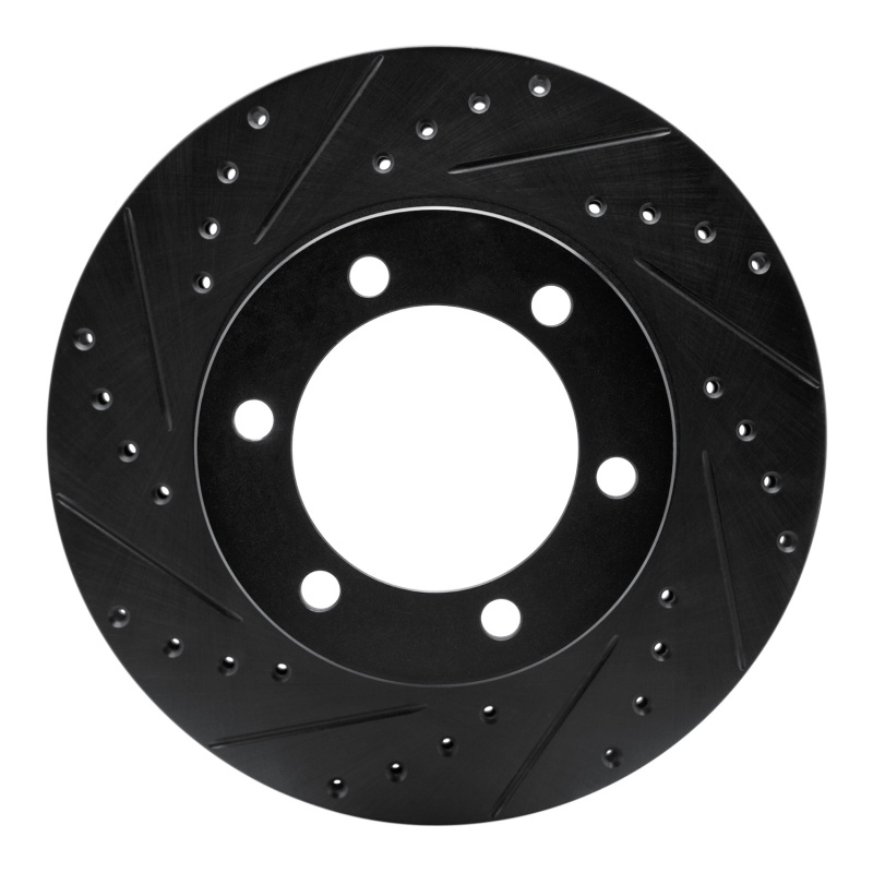 Toyota 4Runner Brake Rotor (1) - Front Left - R1 Concepts - Drilled & Slotted - Black - `95-`04 Toyota 4Runner Brake Rotor (1) - Front Left - R1 Concepts - Drilled & Slotted - Black - `95-`04